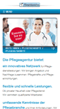 Mobile Screenshot of pflegeagentur.net